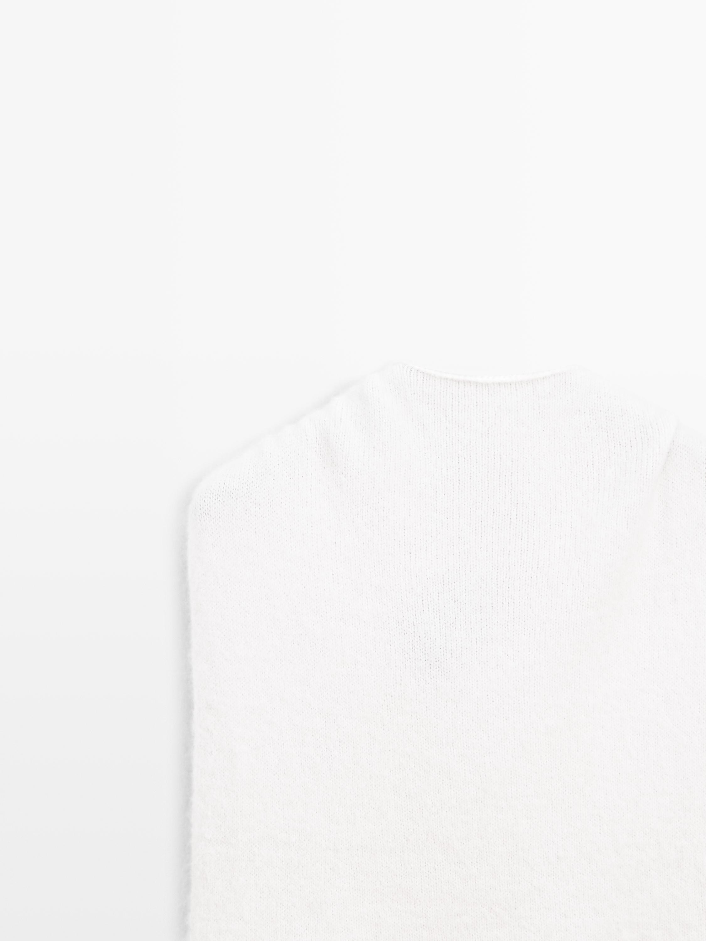 Plastron à capuche alpaga